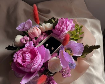 Bouquet di candele in box - Festa della mamma