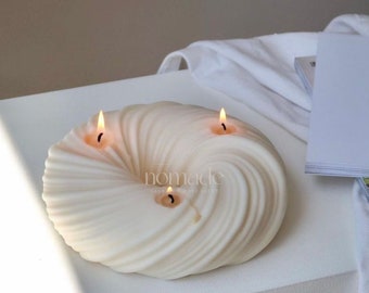Donut sculptural candle