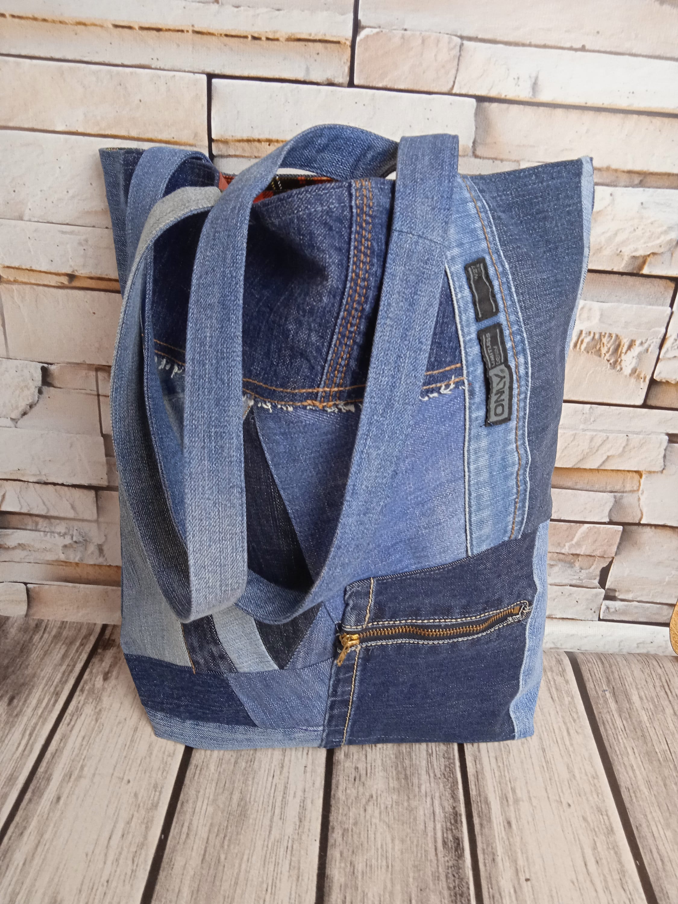 Recycled Denim Tote Bag, Upcycled Jeans Bag. - Etsy Recycled Denim Tote Bag, Upcycled Jeans Bag. - Etsy