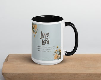 Inspirational Mug with Color Inside