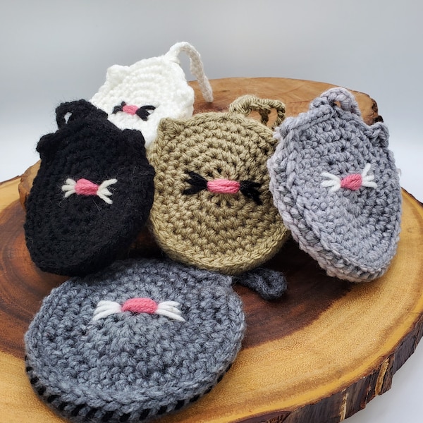 Crochet Cat Pouch