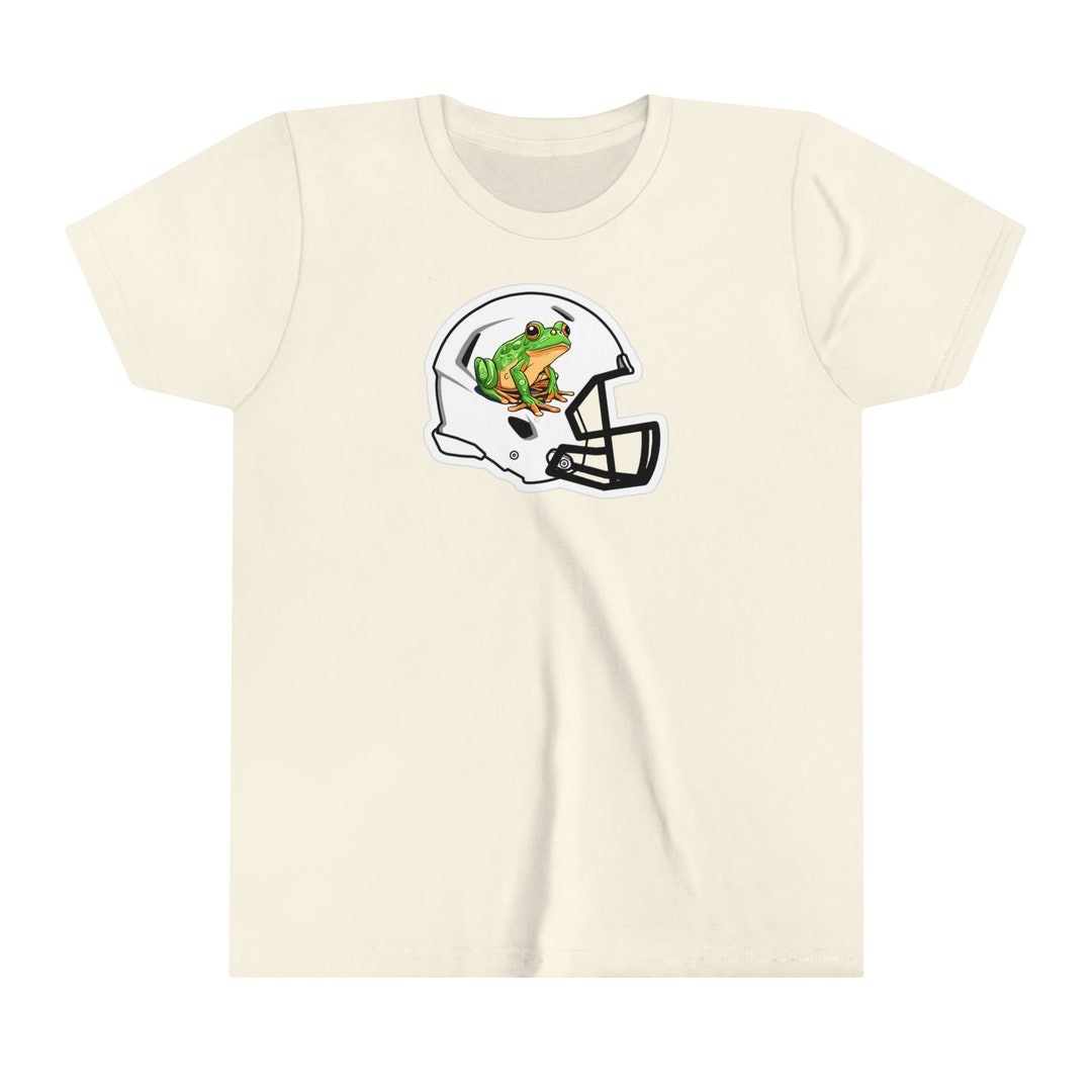 Frog Football Helmet Toddler Tee - Etsy