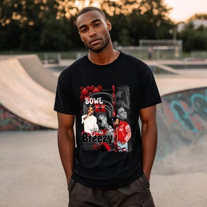 Chris Brown Breezy Bowl XX Tour 2025 PNG Design, Chris Brown  PNG,  Chris Brown TShirt Design, Chris Tour, dtf, dtg, Sublimation