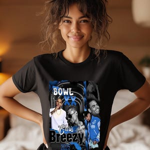Chris Brown Breezy Bowl XX Tour 2025 PNG Design, Chris Brown  PNG,  Chris Brown TShirt Design, Chris Tour, dtf, dtg, Sublimation