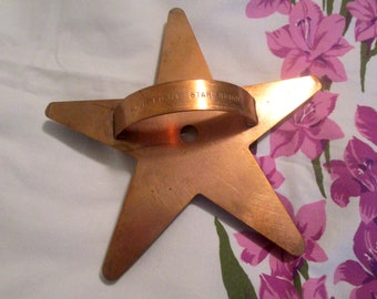 Star Light Star Bright Copper Cookie Cutter, Martha by Mail