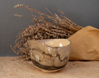 Natural stoneware Japanese style bowl coffee/tea mug for Mother's day