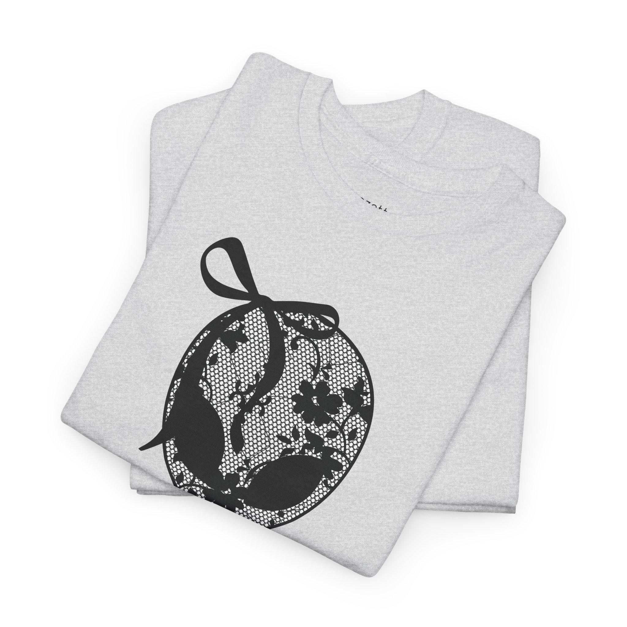 Alien Lace Couture Tee | Edgy Alien Head Graphic Tee | Black & White ...