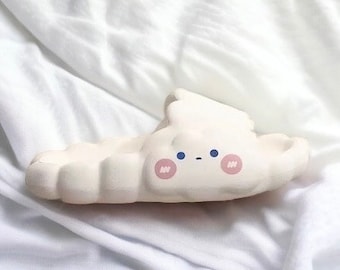 Cute Slippers, Cloud Bed, Fuzzy Slippers, Fluffy Slippers, Moon, Slippers Women, Cartoon, Home Slippers, Slides, Plush