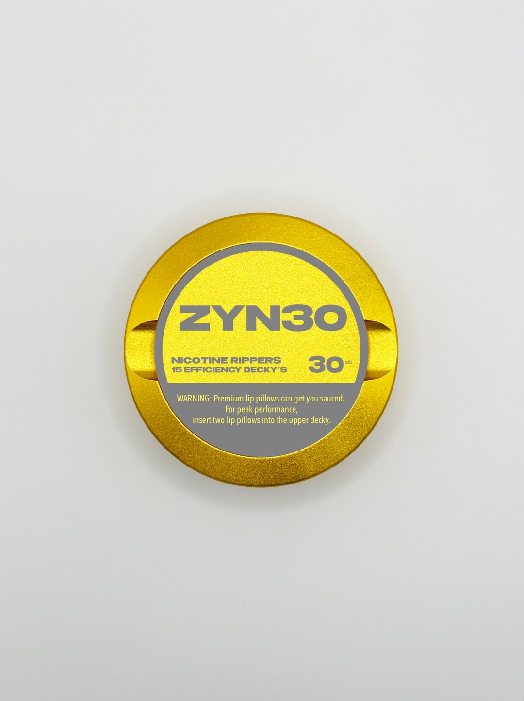 Edition 004 ZYN30 Metal Zyn Can, Custom Snus Container, Metal Snus Can