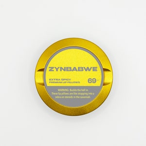 Metal Zyn Can, Custom Made Snus Container, Metal Snus Can, Gift for Snus  User, Dip Can, Gift for Zyn User, Nicotine Pouches Tin, ZYN, Gift 