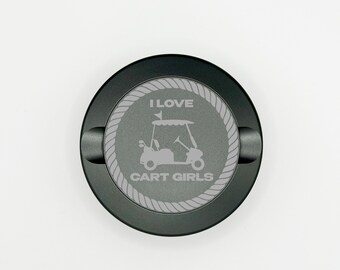 Edition 011: GOLF - I love Cart Girls Metal Snus Can, Custom Snus Container, Tobacco Can, Dip Can, Gift ForNicotine Pouches Tin, Tobacco can