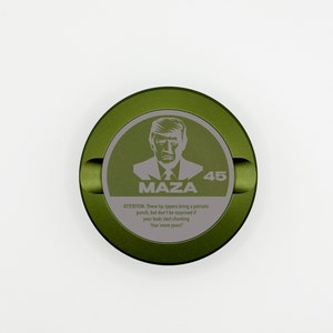 Metal Zyn Can, Custom Snus Container, Metal Snus Can, Dip Can, Gift For Zyn, Nicotine Pouches Tin, ZYN, Gift, zyn container, America Zyn container, nicotine container, Zyn case, ZYN Case, ZYN Storge, lip pillow case, Donald Trump, MAGA, Republican