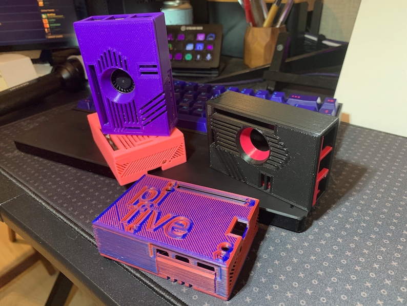 Cool Raspberry Pi Stack Cases 3D Printed Retro Case for the Raspberry Pi 5! - Etsy