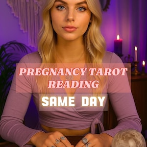 Pregnancy Tarot Reading Same Day • Fertility Psychic Reading • Baby Gender & Future Prediction • Same Day Tarot Reading Online