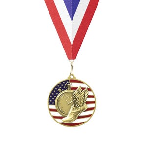 Track medal, cross country medal, sports medal, gifts, personalized medal