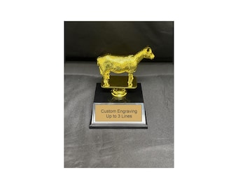 GOAT trophy Greatest of all Time