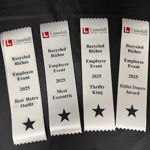 Custom Ribbon Awards: Personalized Track Ribbons (8