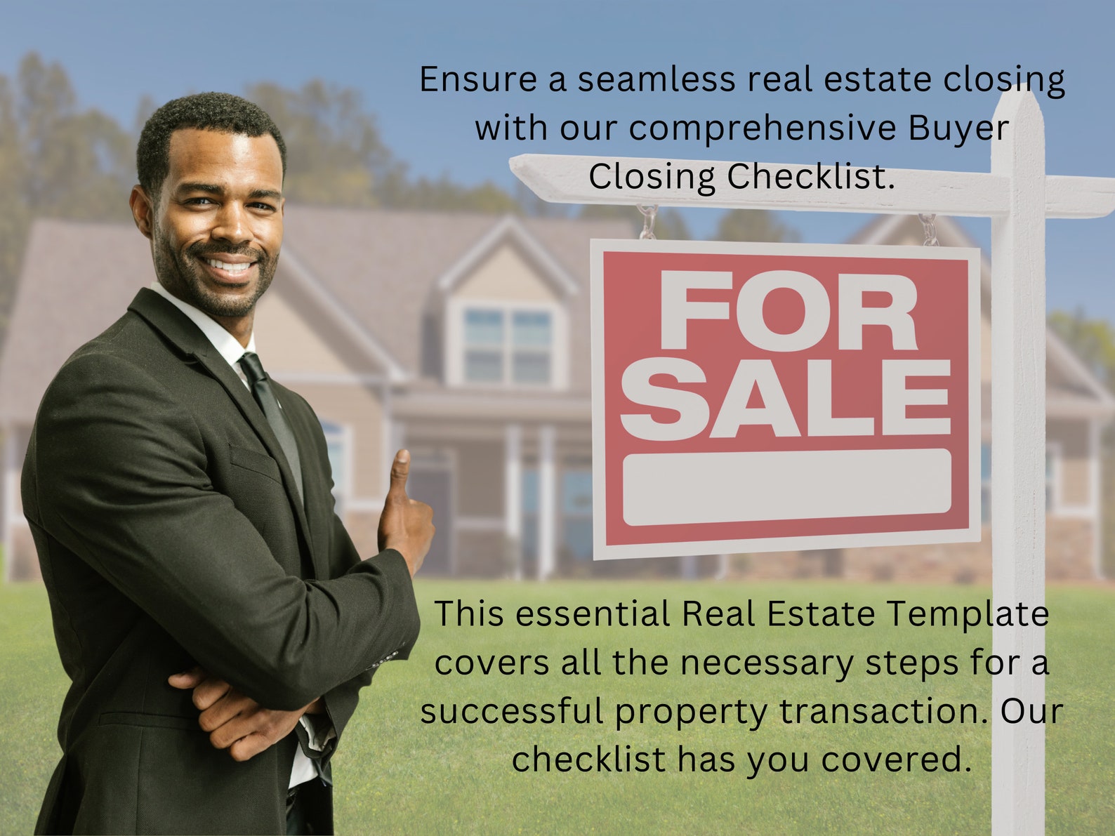 Buyer Closing Checklist | Real Estate Template | Realtor Template - Etsy