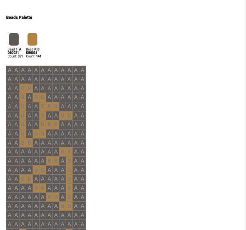 DIY Miyuki Beaded Bracelet Pattern Instant Download for Craft Lovers Etsy