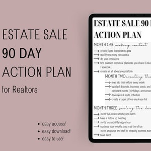 Estate Sale: 90 Day Action Plan for Realtors image 1