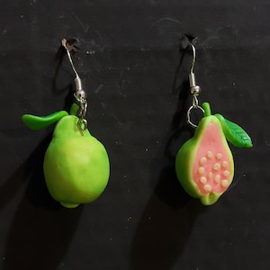 Guava (Psidium guajava) Earrings