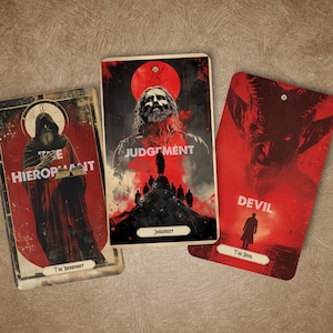 Mazzo di Tarocchi con Poster di Film, Carte dei Tarocchi Vintage, Tarocchi con Manuale, 78 Carte dell'Oracolo Rosso, Arcani Maggiori, Arcani Minori, Mazzo di Tarocchi Completo in Regalo