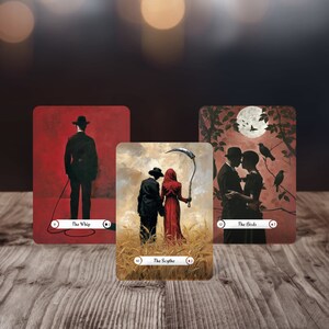 Romantic Lenormand Deck, Surreal Oracle Cards, Couples Oracle Deck, Full Lenormand Deck with Guidebook, Surreal Lenormand, Romantic Gift