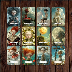 Magical Lenormand Cards, Unique Oracle Card, Colorful Lenormand Deck, Divination Tools, Cute Tarot Deck, Beginners Lenormand Guidebook