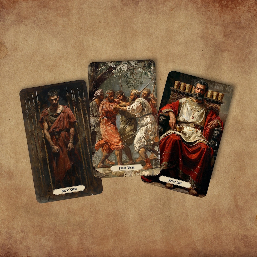 Mannerism Art Tarot Deck, Renaissance Art Tarot Cards, Elegant