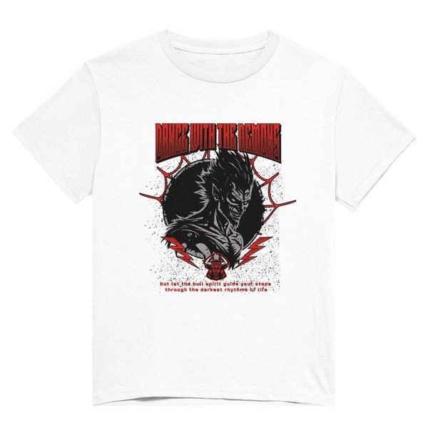 Dance with the Demons, Bull Spirit, Heavyweight Unisex Crewneck T-shirt