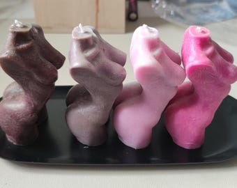 Female body candle