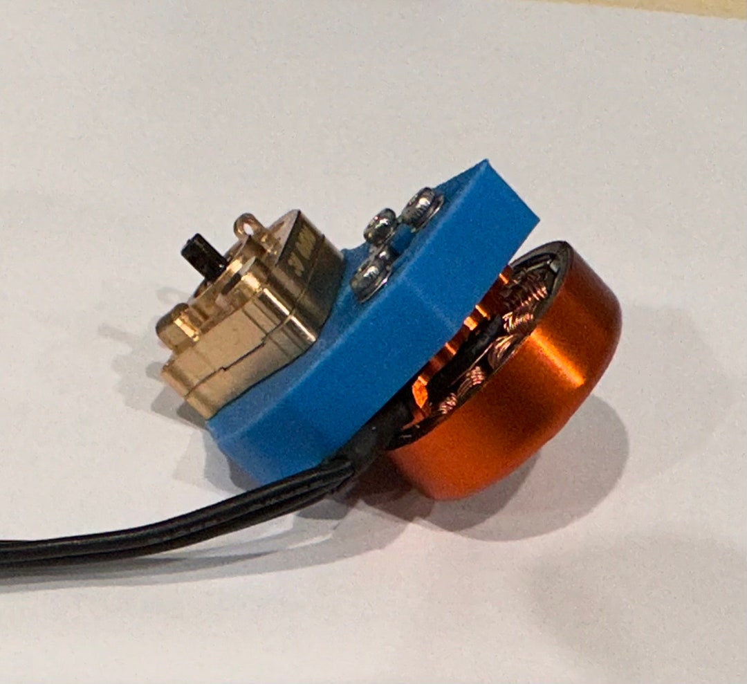 SCX24 Brushless Pancake Motor Mount Etsy