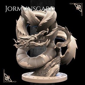 Jormungandr | Beast Miniatures | Norse Gods | Valhalla | Altar Piece | Pagan | Gods | Asatru | Witch | Viking