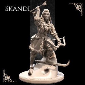 Skadi | Beast Miniatures | Norse Gods | Valhalla | Altar Piece | Pagan | Gods | Asatru | Witch | Viking