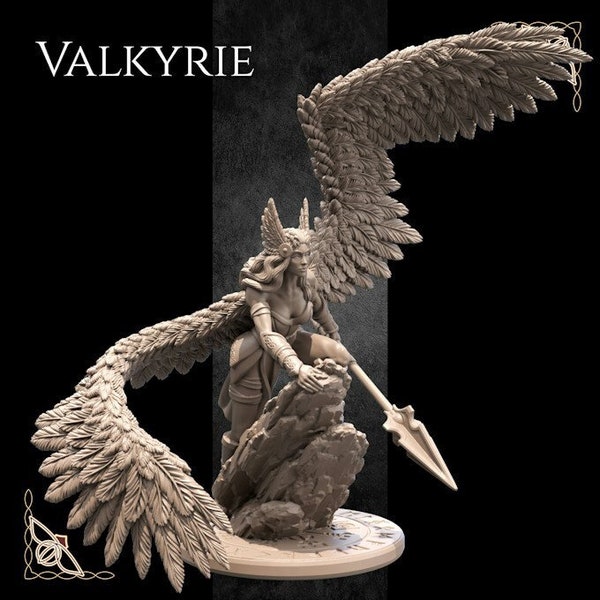 Valkyrie  | Beast Miniatures | Norse Gods | Valhalla | Altar Piece | Pagan | Gods | Asatru | Witch | Viking