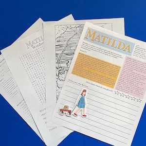 Matilda Movie Sticker and Activity Set