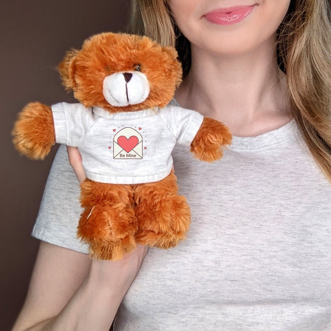 Be Mine Stuffed Animal, Valentines for Her Wife Girlfriend, Valentines