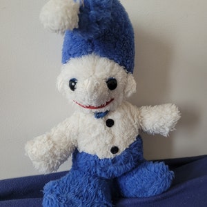 Collectible Smurf mascot from the 1980s