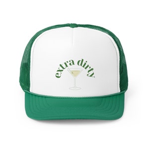 Extra Dirty Martini Trucker Caps, Cocktail Funny Gifts, Unique Gifts
