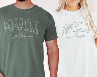 IVF Shirt Miracle in the Making, IVF Transfer, Making a Miracle, IVF Gifts Mama In Making iui Egg Retrieval Shirt, Infertility Gift, Ttc Fet