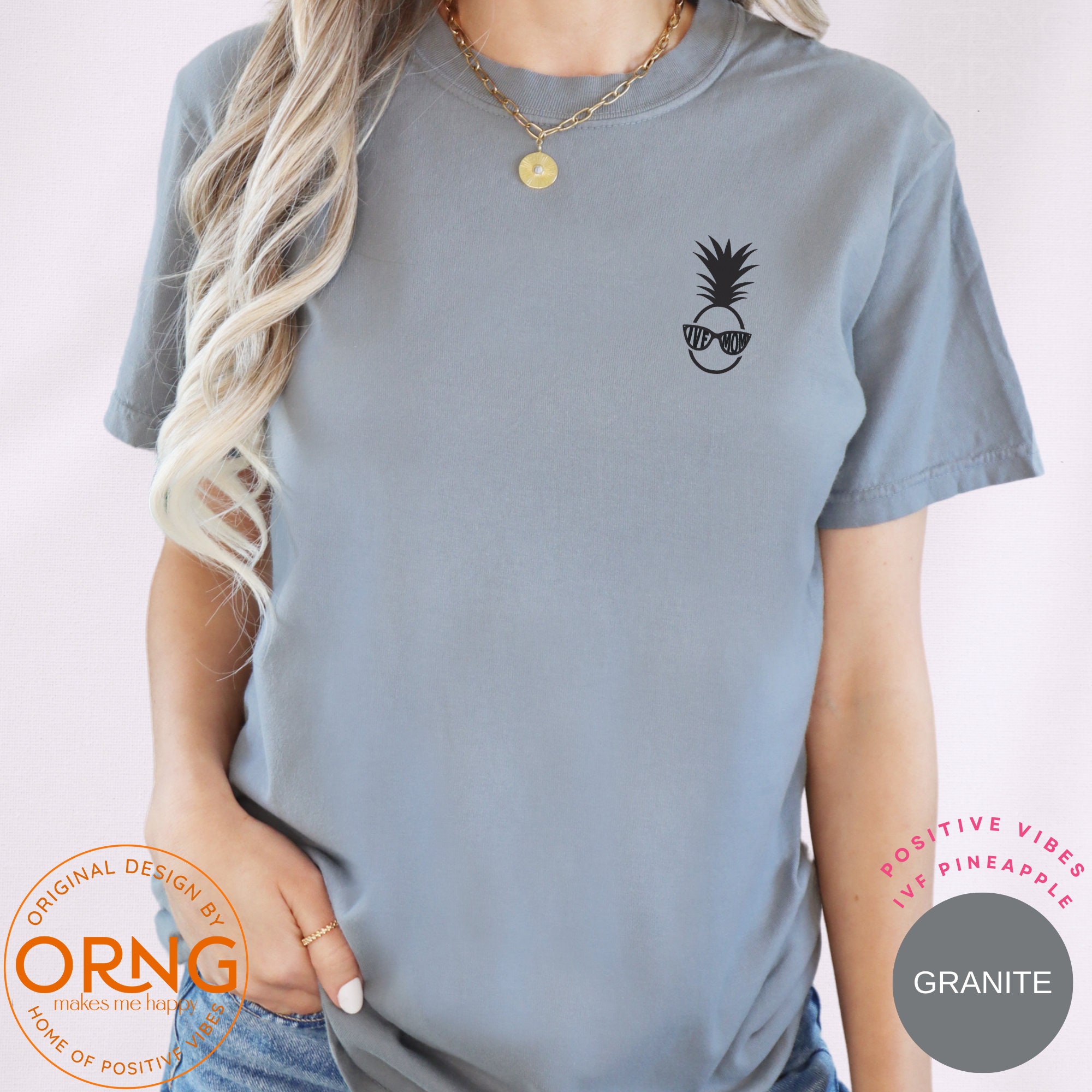 IVF Mom pineapple Shirt, IVF Gifts, IVF Pineapple Pregnancy Fertility Gift Mama in the Making, Infertility Gifts Ivf Baby, One in Eight