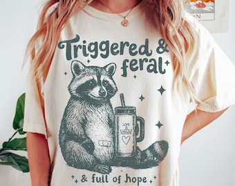 IVF Raccoon Comfort Colors Shirt • Funny Fertility Gift