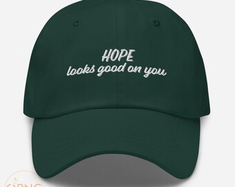 Embroidered IVF Gift Hat: Hope Looks Good On You