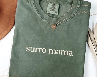 Surrogate Comfort Colors T-Shirt: Surro Mama Gift for Transfer Day