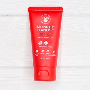 MONKEY HANDS | Hand Grip | Sticky Grip 50ml | Pole Fitness Grip | Pole Dancing Grip | Sports Grip Aid | VEGAN | Dry Hands | Calisthenics