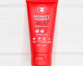 MONKEY HANDS | Hand Grip | Sticky Grip 50ml | Pole Fitness Grip | Pole Dancing Grip | Sports Grip Aid | VEGAN | Dry Hands | Calisthenics