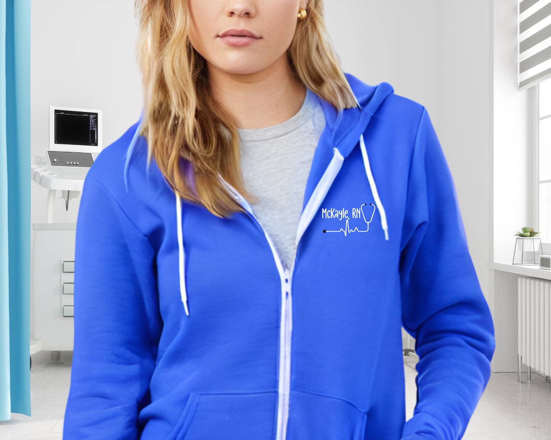 Long zipper hotsell jacket