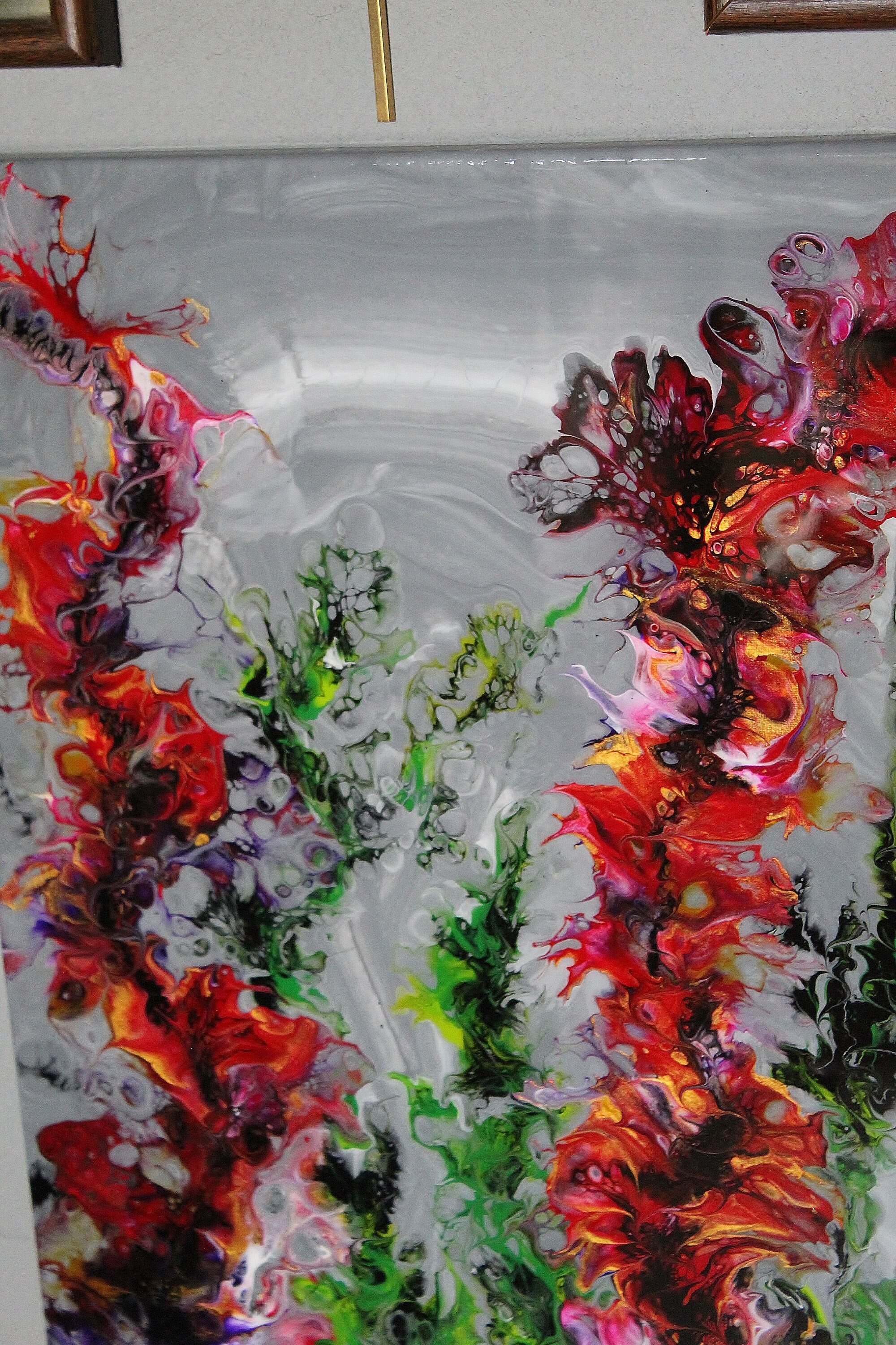 Acrylic Pour Painting Etsy