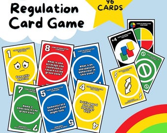 Zones of Regulation - Card Game | Emotional Regulation | Self-Regulation