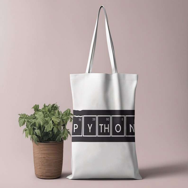 Python SVG Art Minimalist Design STEM Printable Geeky Decor Digital ...